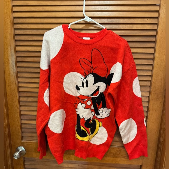 Disney Sweaters - Disney Minnie Mouse Women’s Large Sweater
